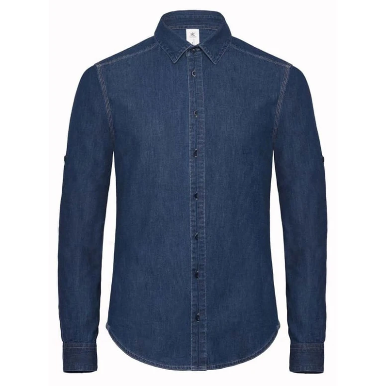 Camisa de trabajo Dnm Vision de manga larga B&C Collection - BCSMD85