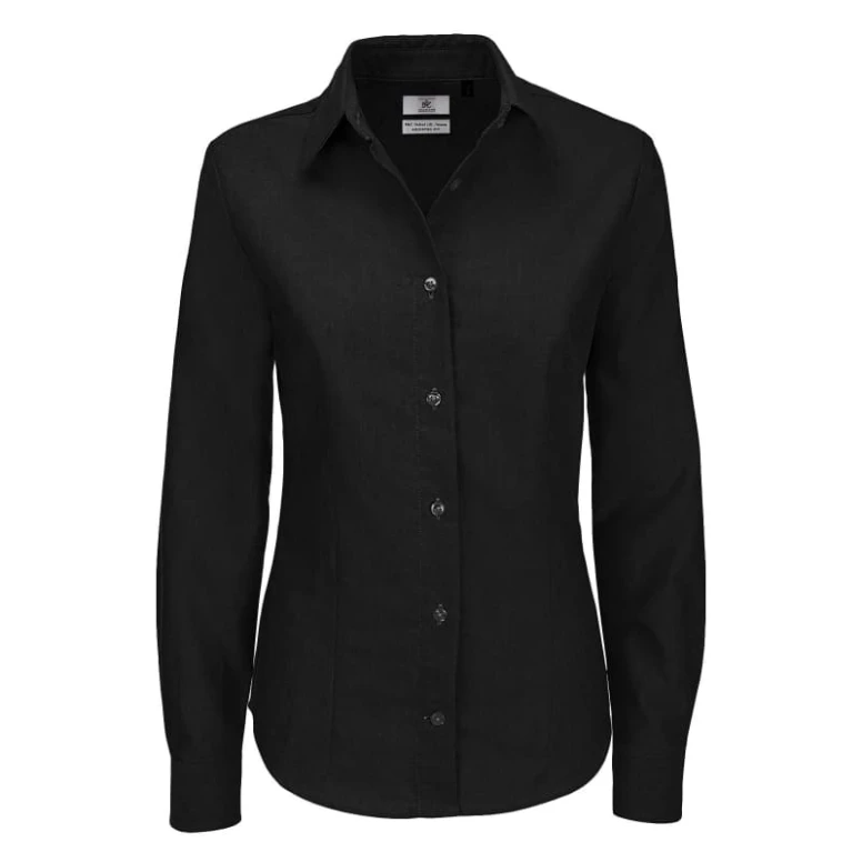 Camisa de trabajo Oxford de manga larga Mujer B&C Collection - BCSWO03