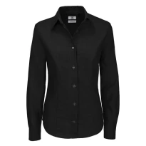 Camisa de trabajo Oxford de manga larga Mujer B&C Collection - BCSWO03
