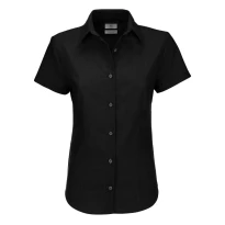 Camisa de trabajo Oxford de manga corta Mujer B&C Collection - BCSWO04