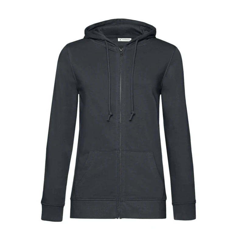 Sudadera de trabajo con capucha y cremallera completaMujer B&C Collection - BCWW36B