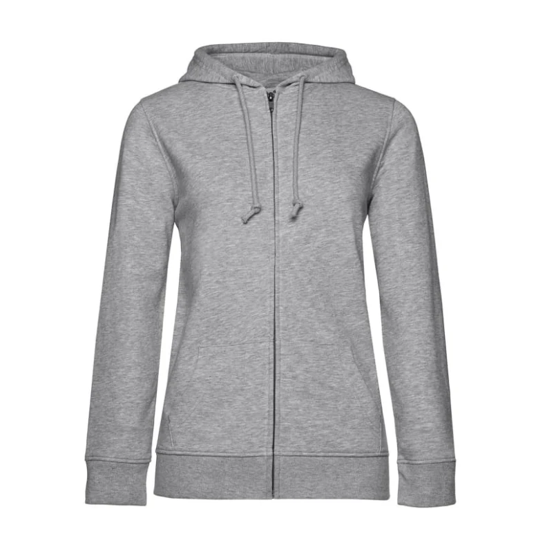 Sudadera de trabajo con capucha y cremallera completaMujer B&C Collection - BCWW36B