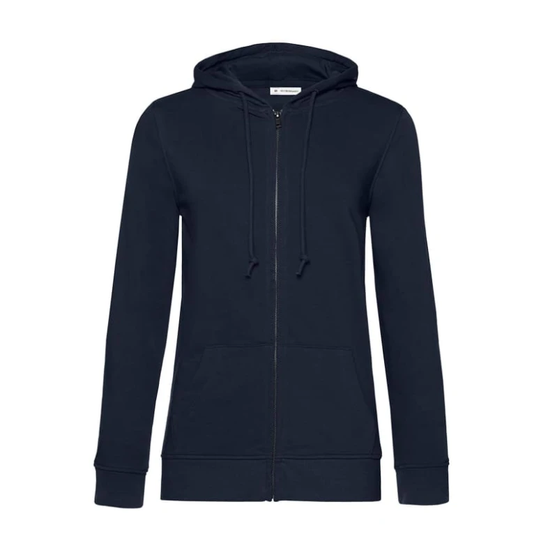 Sudadera de trabajo con capucha y cremallera completaMujer B&C Collection - BCWW36B