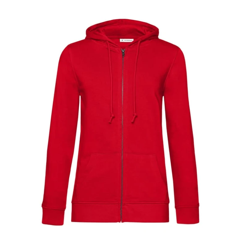 Sudadera de trabajo con capucha y cremallera completaMujer B&C Collection - BCWW36B