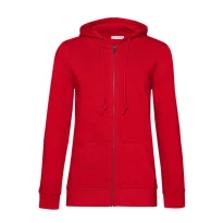 Sudadera de trabajo con capucha y cremallera completaMujer B&C Collection - BCWW36B