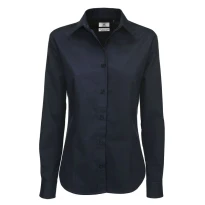 Camisa de trabajo Sharp de manga larga Mujer B&C Collection - BCSWT83