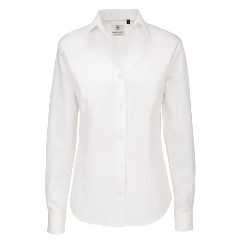 Camisa de trabajo Sharp de manga larga Mujer B&C Collection - BCSWT83