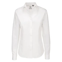 Camisa de trabajo Sharp de manga larga Mujer B&C Collection - BCSWT83