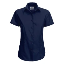 Camisa de trabajo Smart de manga corta Mujer B&C Collection - BCSWP64