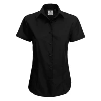 Camisa de trabajo Smart de manga corta Mujer B&C Collection - BCSWP64