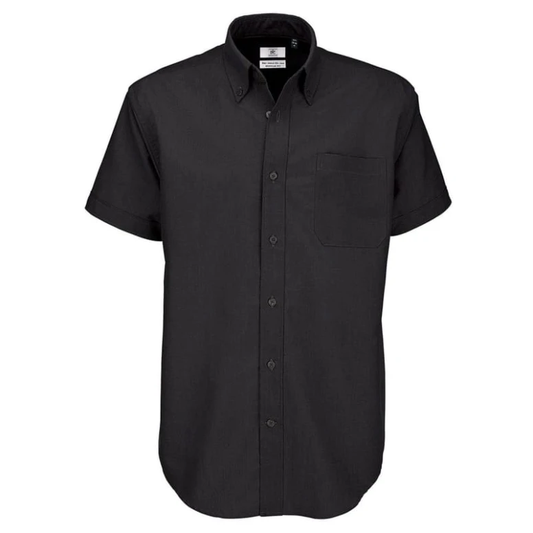 Camisa de trabajo Oxford SSL de manga corta B&C Collection - BCSMO02