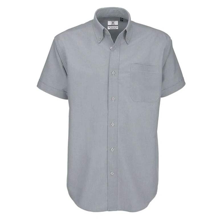 Camisa de trabajo Oxford SSL de manga corta B&C Collection - BCSMO02
