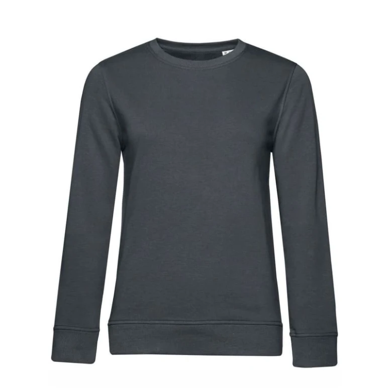 Sudadera de trabajo con cuello redondo Orgánico Mujer B&C Collection - BCWW32B