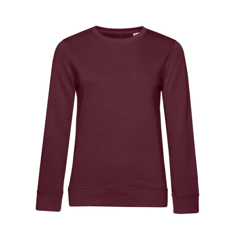 Sudadera de trabajo con cuello redondo Orgánico Mujer B&C Collection - BCWW32B