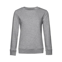 Sudadera de trabajo con cuello redondo Orgánico Mujer B&C Collection - BCWW32B