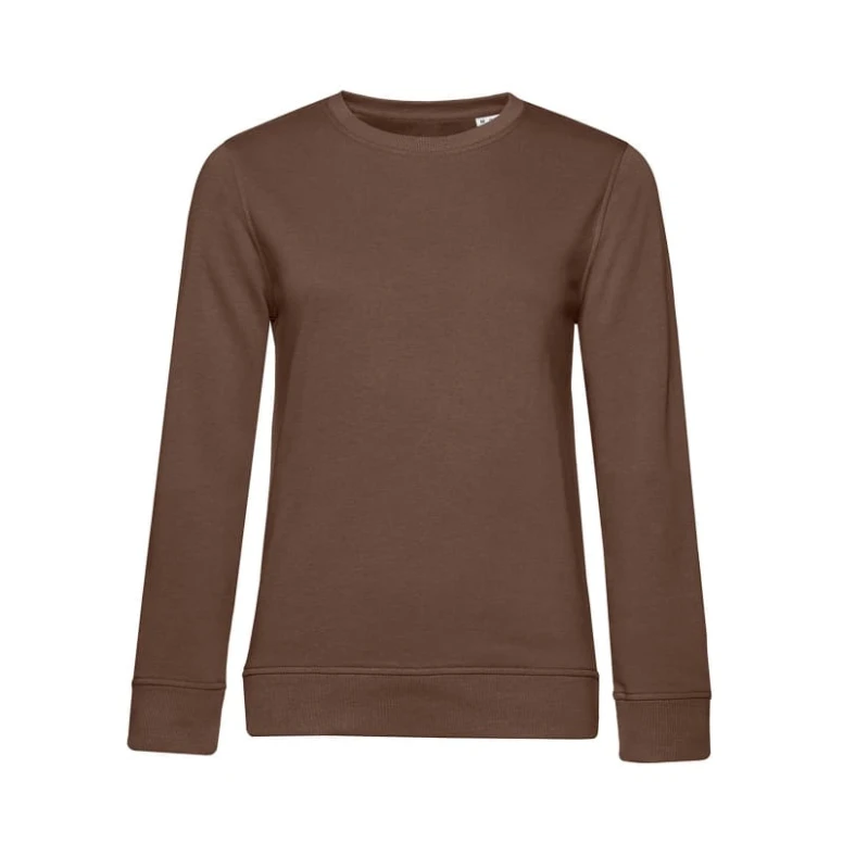 Sudadera de trabajo con cuello redondo Orgánico Mujer B&C Collection - BCWW32B