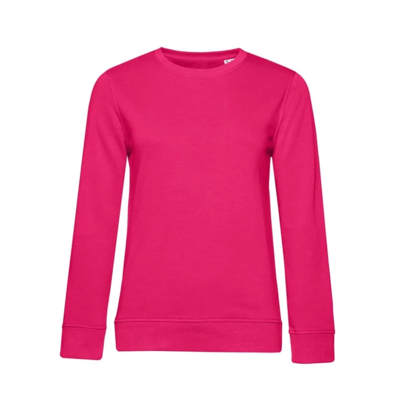 Sudadera de trabajo con cuello redondo Orgánico Mujer B&C Collection - BCWW32B