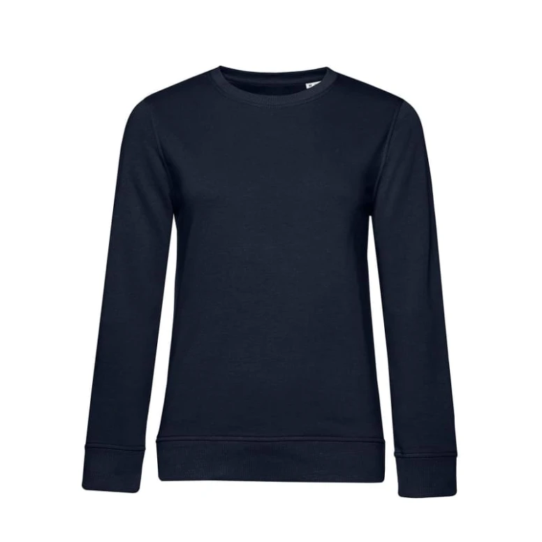 Sudadera de trabajo con cuello redondo Orgánico Mujer B&C Collection - BCWW32B