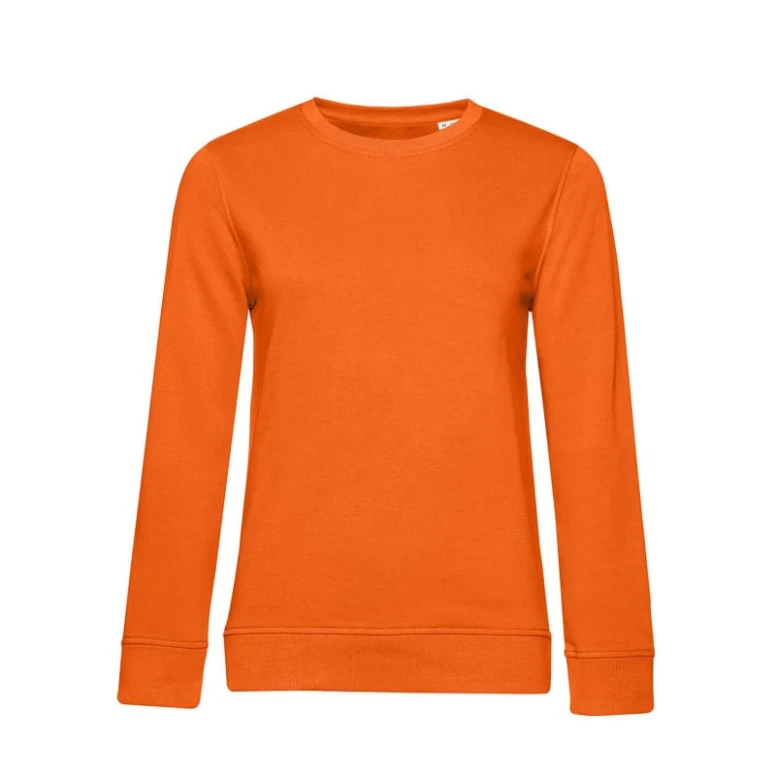 Sudadera de trabajo con cuello redondo Orgánico Mujer B&C Collection - BCWW32B