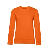 Sudadera de trabajo con cuello redondo Orgánico Mujer B&C Collection - BCWW32B