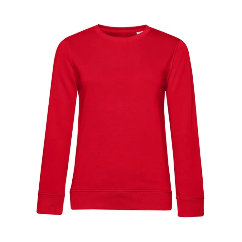 Sudadera de trabajo con cuello redondo Orgánico Mujer B&C Collection - BCWW32B