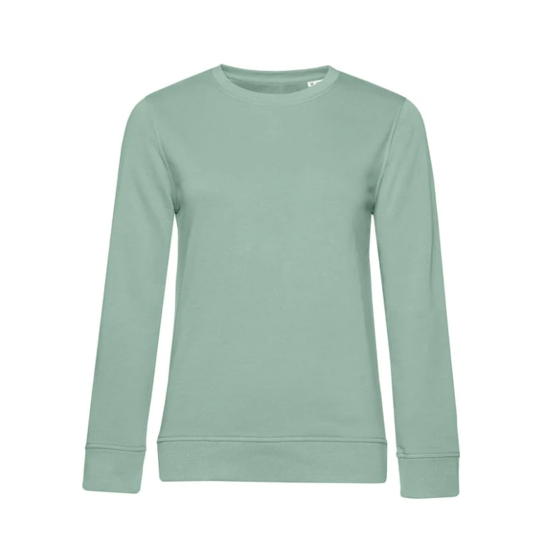 Sudadera de trabajo con cuello redondo Orgánico Mujer B&C Collection - BCWW32B