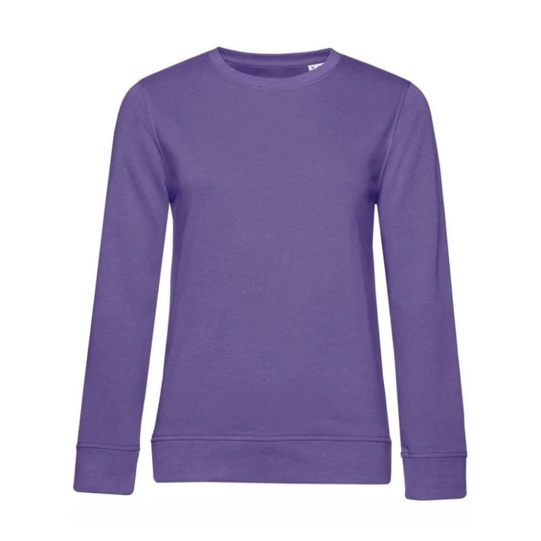 Sudadera de trabajo con cuello redondo Orgánico Mujer B&C Collection - BCWW32B