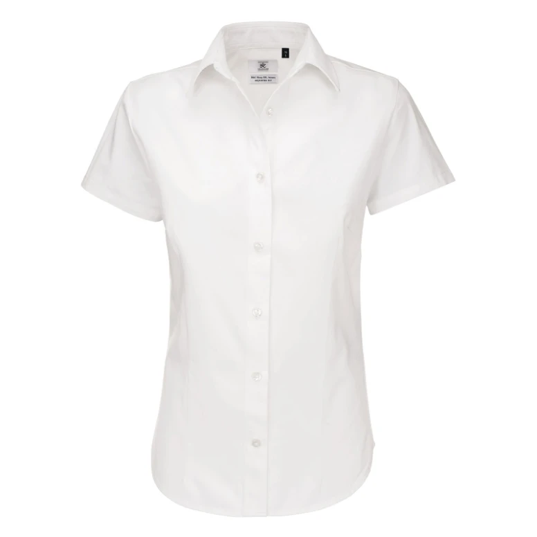 Camisa de trabajo de manga corta Mujer B&C Collection - BCSWT84