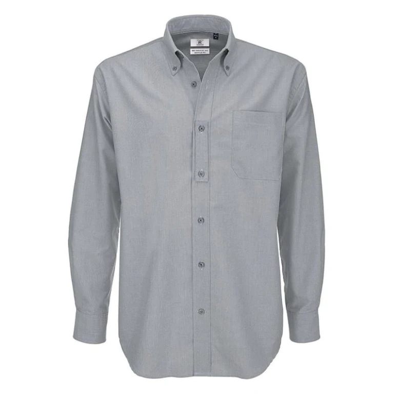 Camisa de trabajo Oxford LSL B&C Collection - BCSMO01