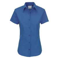 Camisa de trabajo Heritage de manga corta Mujer B&C Collection - BCSWP44