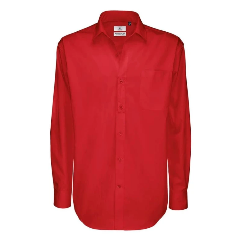 Camisa de trabajo Sharp LSL B&C Collection - BCSMT81