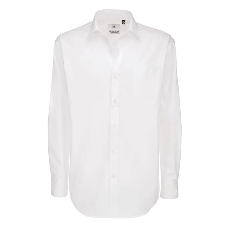 Camisa de trabajo Sharp LSL B&C Collection - BCSMT81