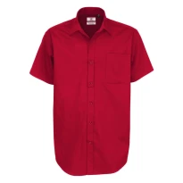 Camisa de trabajo Sharp de manga corta B&C Collection - BCSMT82