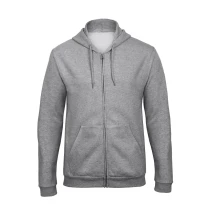 Sudadera de trabajo con capucha y cremallera completa ID.205 B&C Collection - BCWUI25