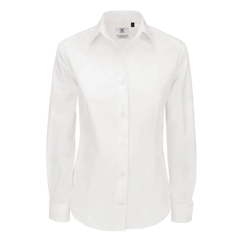 Camisa de trabajo Heritage de manga larga Mujer B&C Collection - BCSWP43