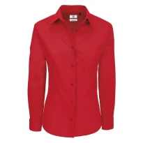 Camisa de trabajo Heritage de manga larga Mujer B&C Collection - BCSWP43 2
