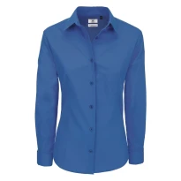 Camisa de trabajo Heritage de manga larga Mujer B&C Collection - BCSWP43