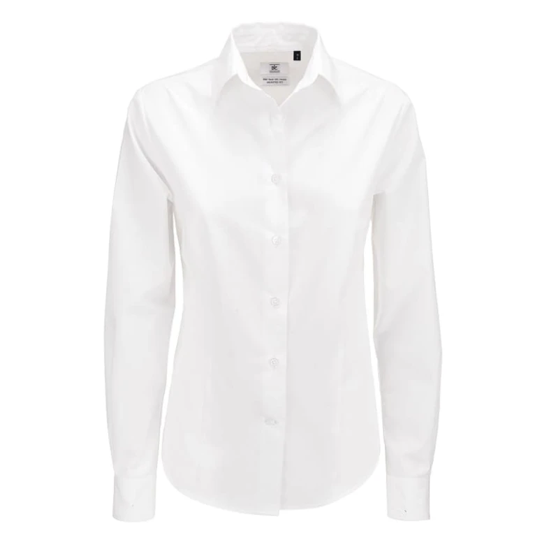 Camisa de trabajo Smart LSL de manga corta Mujer B&C Collection - BCSWP63