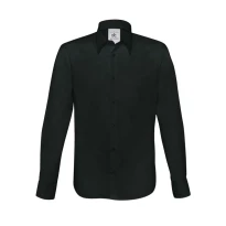 Camisa de trabajo London de manga larga B&C Collection - BCSM580