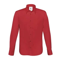 Camisa de trabajo London de manga larga B&C Collection - BCSM580