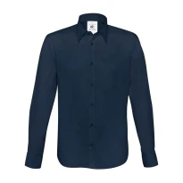 Camisa de trabajo London de manga larga B&C Collection - BCSM580