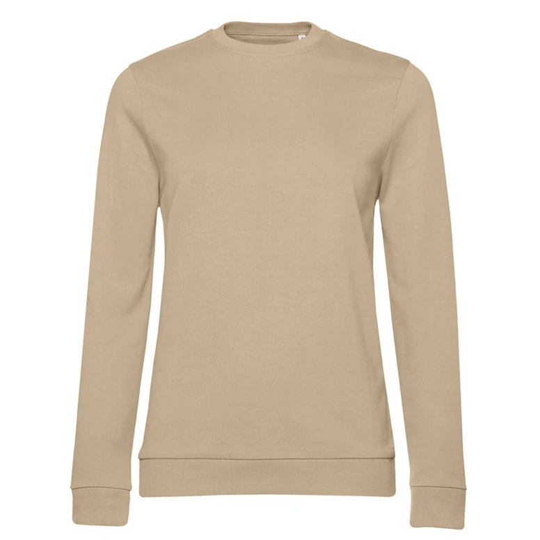 Sudadera de trabajo con cuello redondo Set In Mujer B&C Collection - BCWW02W