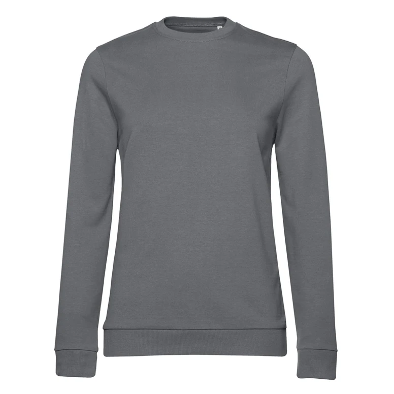 Sudadera de trabajo con cuello redondo Set In Mujer B&C Collection - BCWW02W