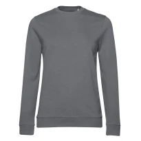 Sudadera de trabajo con cuello redondo Set In Mujer B&C Collection - BCWW02W