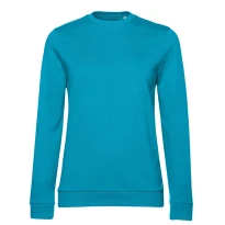 Sudadera de trabajo con cuello redondo Set In Mujer B&C Collection - BCWW02W