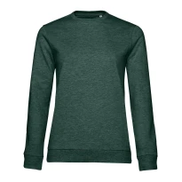 Sudadera de trabajo con cuello redondo Set In Mujer B&C Collection - BCWW02W