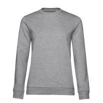 Sudadera de trabajo con cuello redondo Set In Mujer B&C Collection - BCWW02W