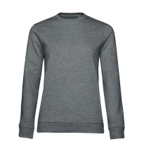 Sudadera de trabajo con cuello redondo Set In Mujer B&C Collection - BCWW02W