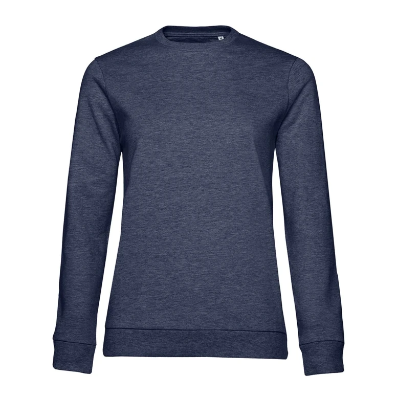 Sudadera de trabajo con cuello redondo Set In Mujer B&C Collection - BCWW02W