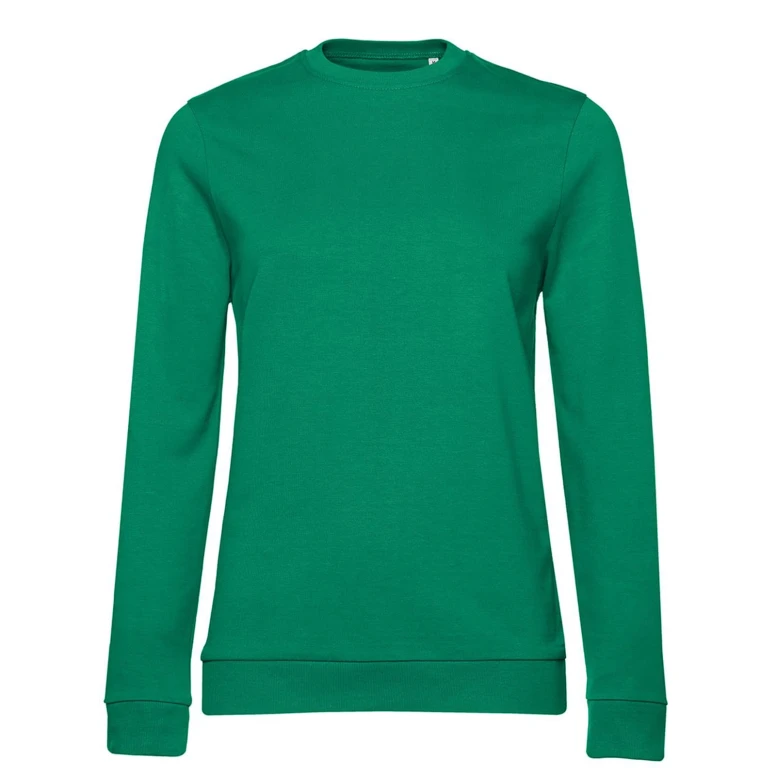 Sudadera de trabajo con cuello redondo Set In Mujer B&C Collection - BCWW02W